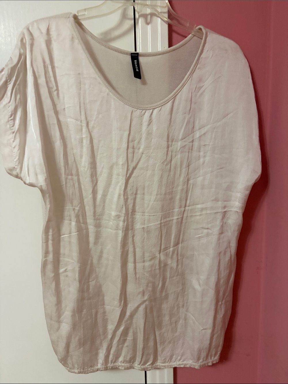 Lightweight White Scoop Neck Tunic by Vero Moda